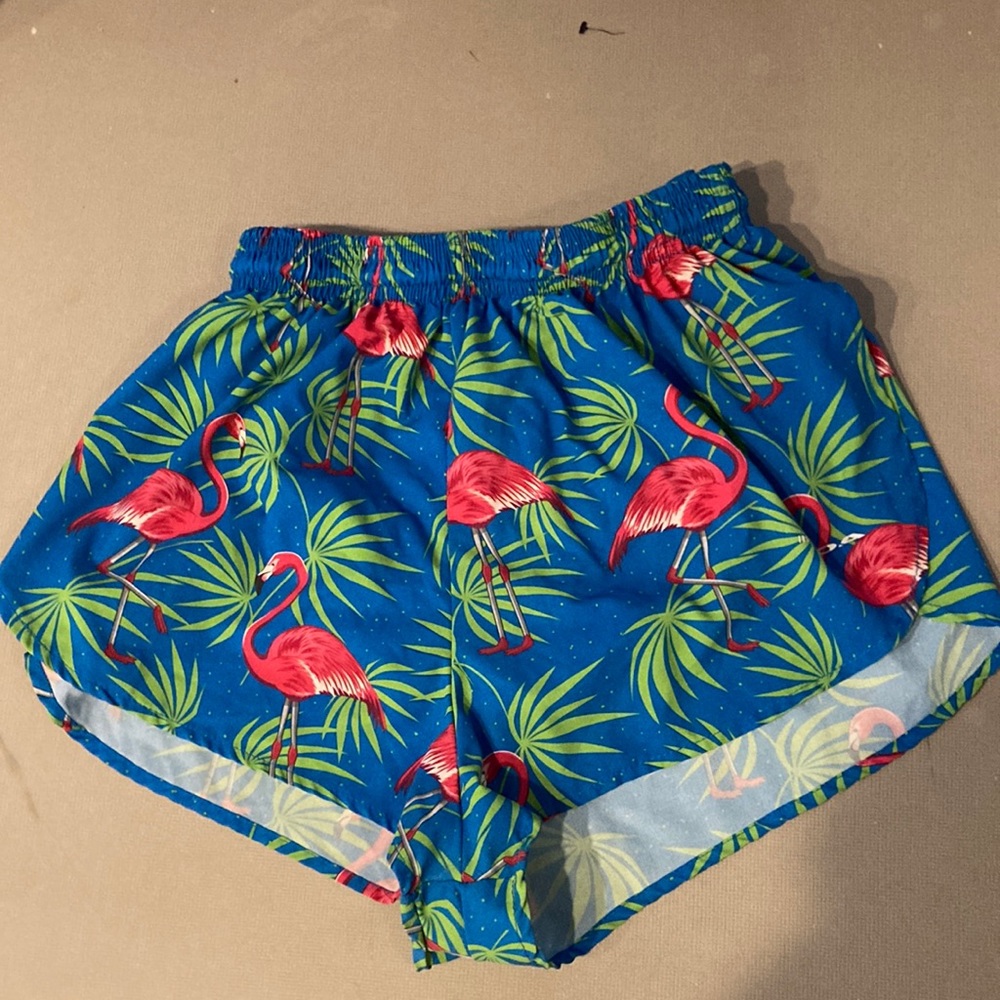 BOA Pink Flamingo Running Shorts - 1” Size S